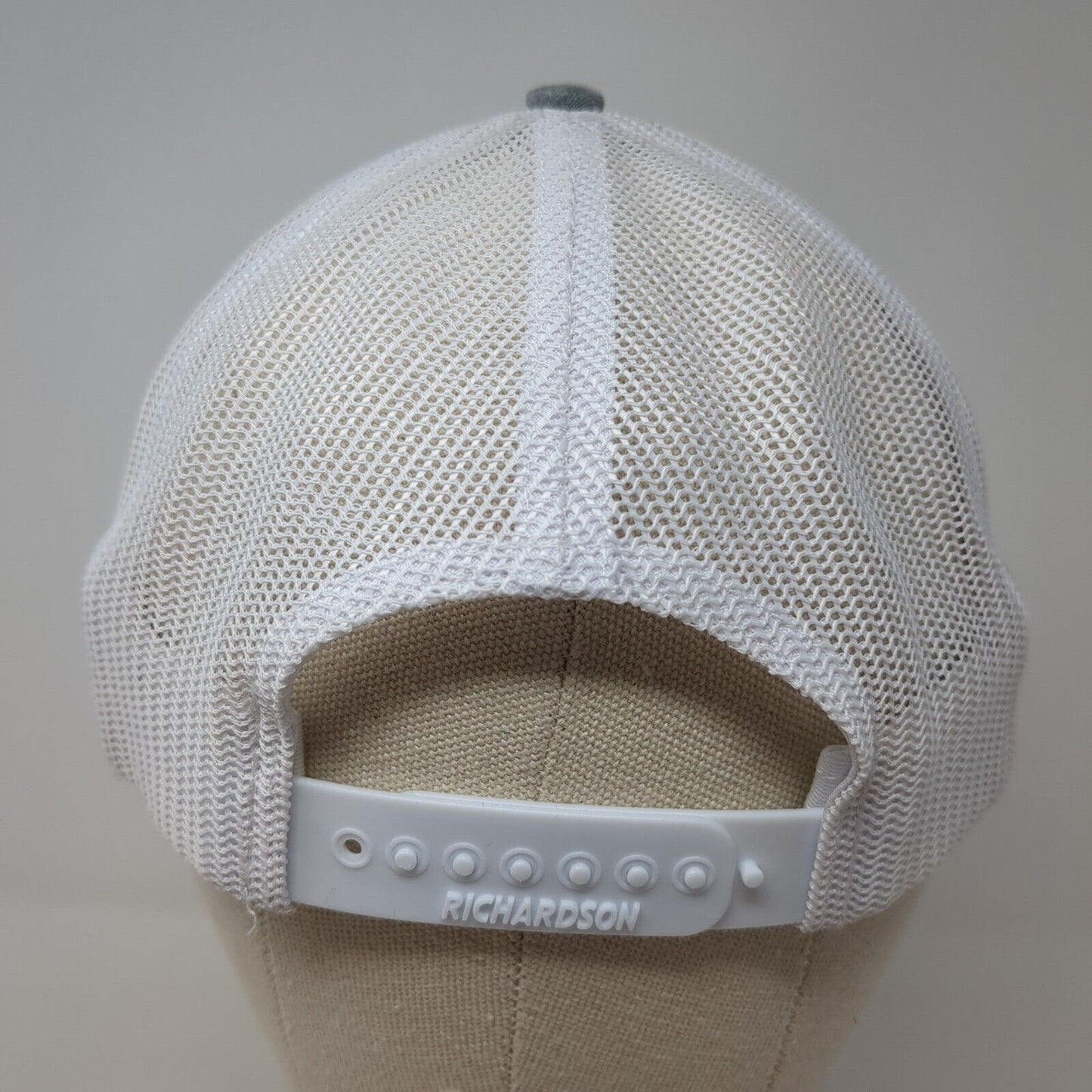 Richardson Snapback Mesh Back Trucker Hat Multi One Size Embroidered