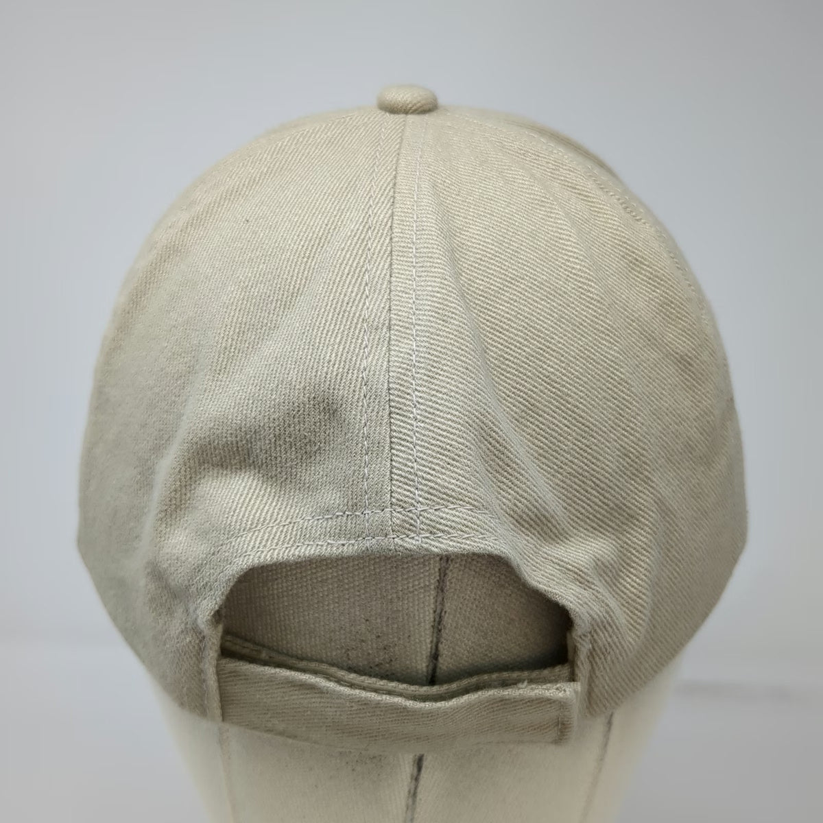 Alaskan Headwear Co Baseball Cap Beige One Size Alaska Script Adjustable Hat