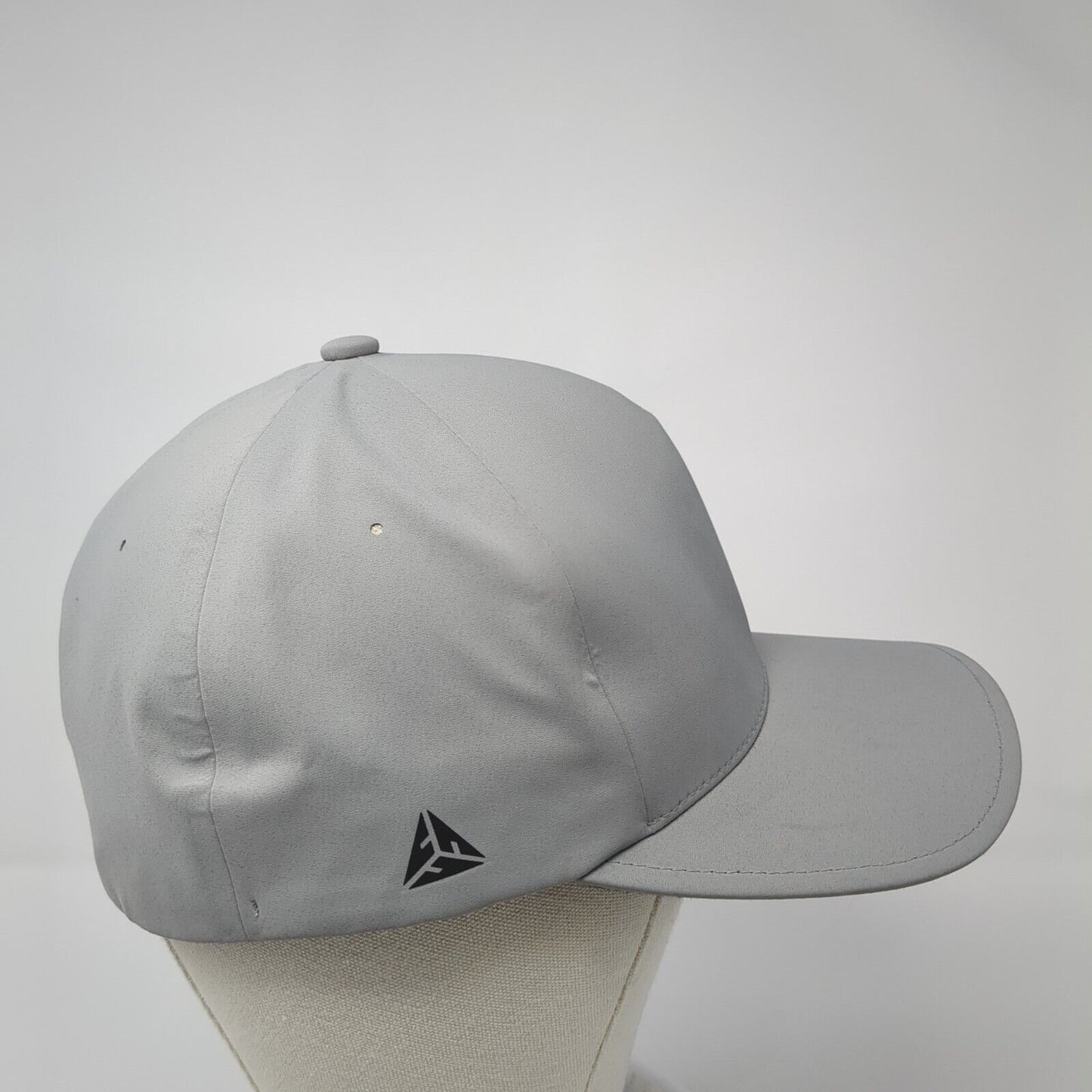 Zero 28 Fitted Hat Gray L/XL Flexfit Delta Solid 6 Panel Port Authority