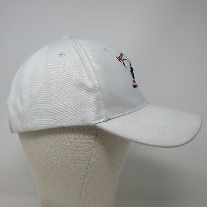 TAN Baseball Cap White One Size DISboards WDWinfo Access The Magic Disney Hat