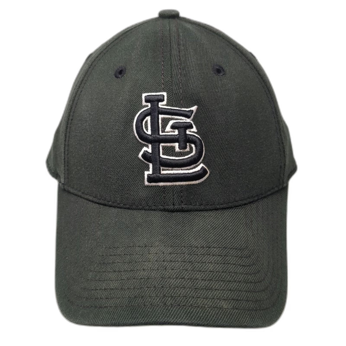 New Era Baseball Cap Green M MLB St Louis Cardinals STL 39THIRTY Stretch Fit Hat
