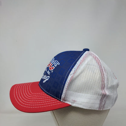 ABC Supply Co. Inc. Racing Strapback Mesh Back Trucker Hat Multi One Size