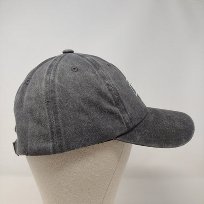What A Difference A DAVE Makes Slideback Hat Gray OSFA Adjustable 6 Panel Cotton