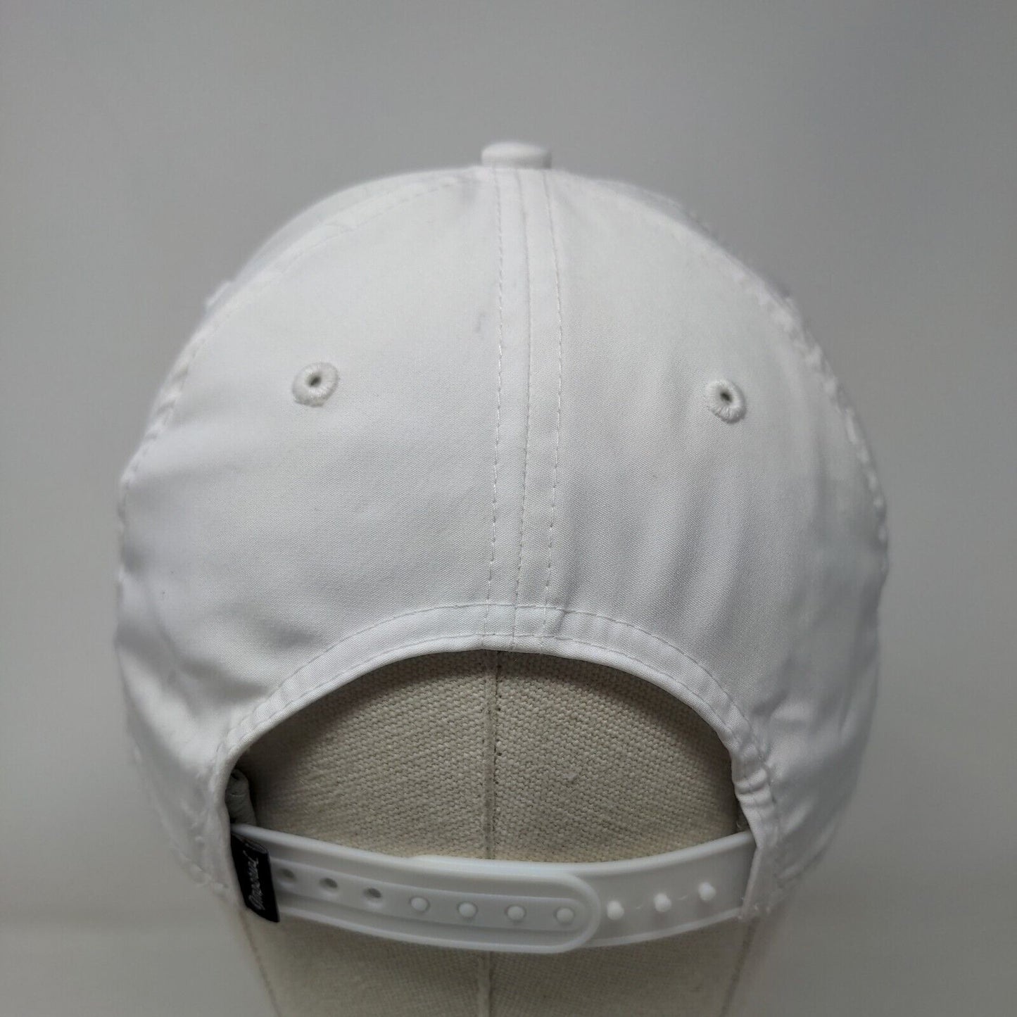 San Jose Snapback Hat White OSFA Adjustable Embroidered Rope 6 Panel Imperial