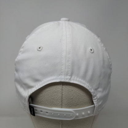 San Jose Snapback Hat White OSFA Adjustable Embroidered Rope 6 Panel Imperial