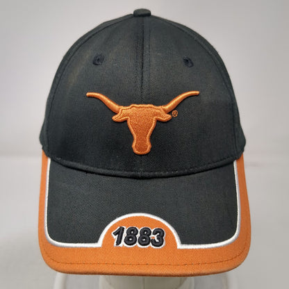 Starter Texas Longhorns NCAA Black One Size 1883 Contrast Brim Strapback Hat