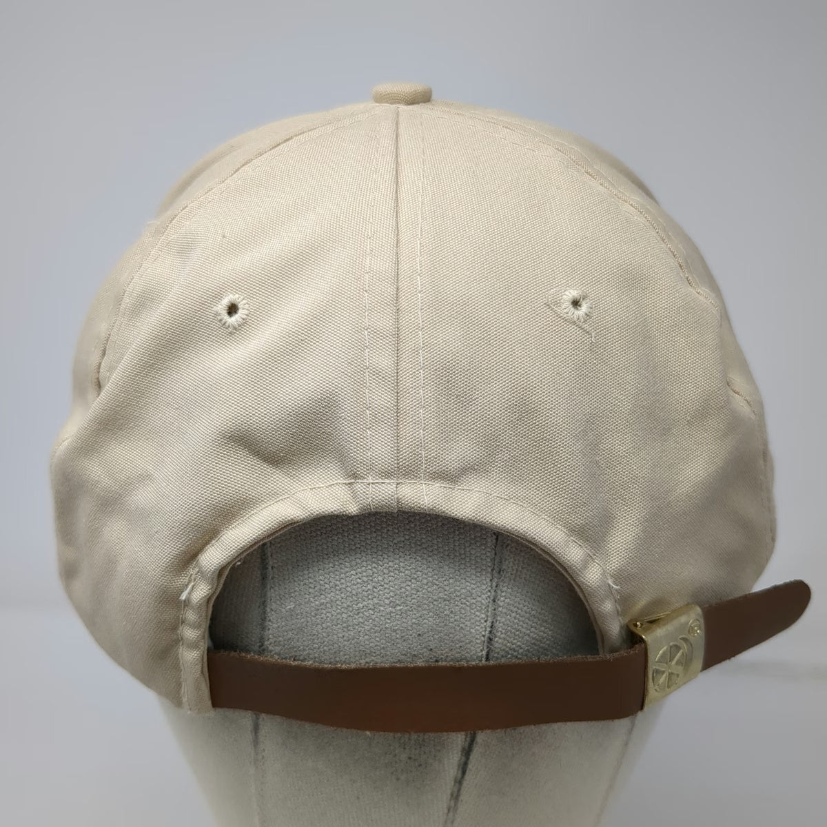 Sportcap Supreme 5 Panel Beige One Size Hat Antelope Island Bison Round-Up Rope