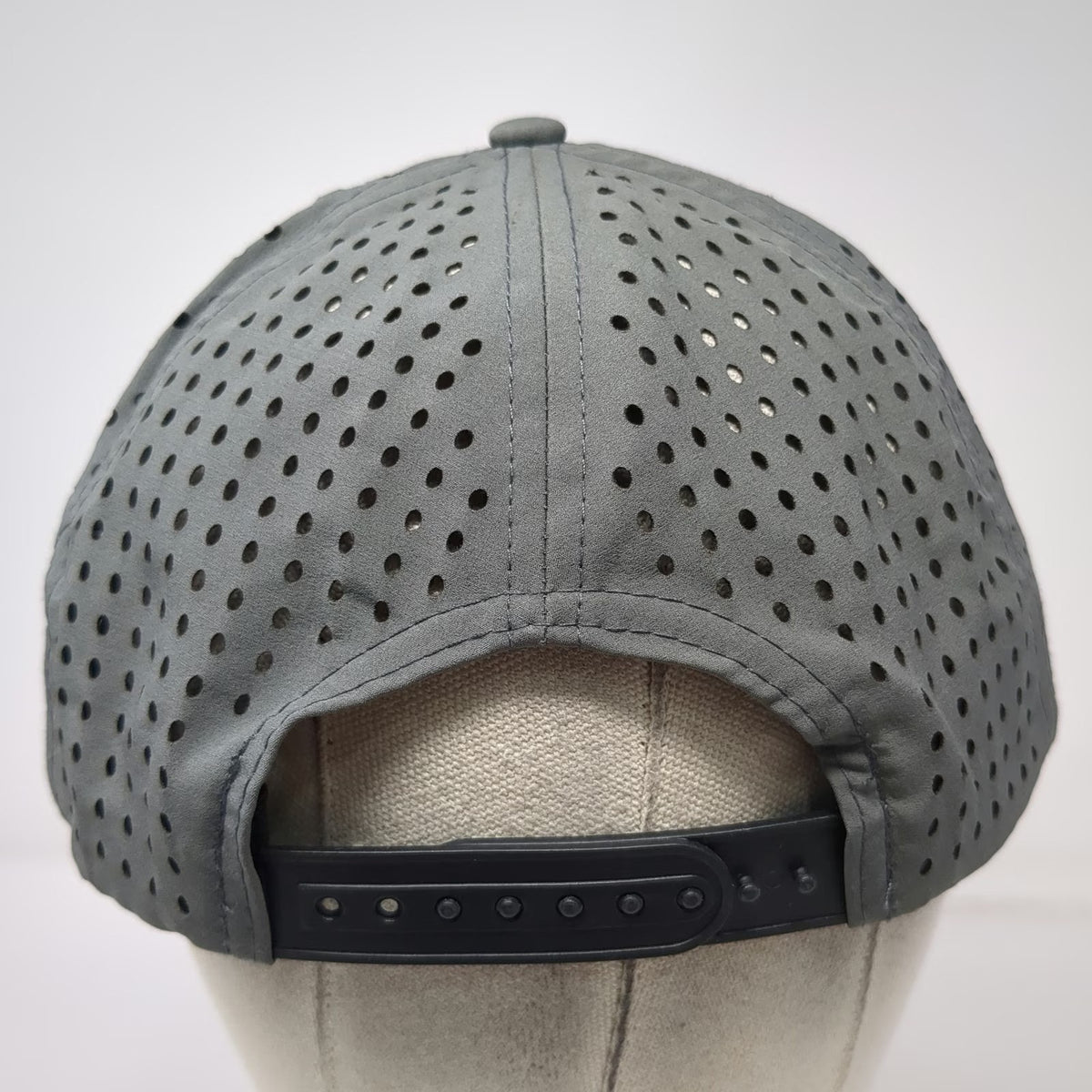 John Deere Trucker Hat Gray One Size Snapback Low Profile Structured Perforated
