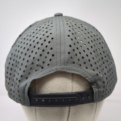 John Deere Trucker Hat Gray One Size Snapback Low Profile Structured Perforated