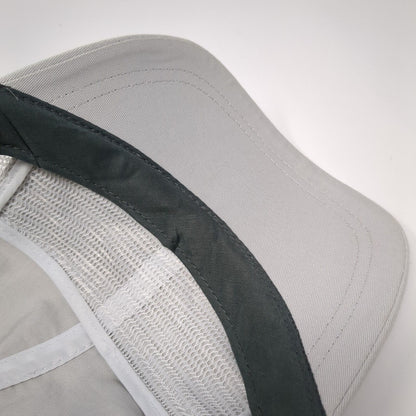 GAC Motor Fitted 5 Panel Hat Gray One Size Mesh Trim Embroidered