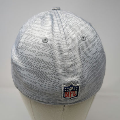 Pittsburgh Steelers NFL New Era Cap Gray Black Yellow M Stretch Fit 39THIRTY
