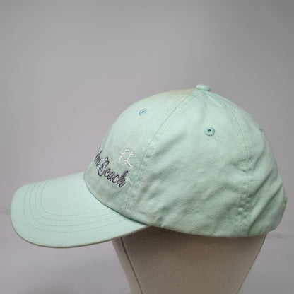 Paramount Apparel Baseball Cap Green M Palm Beach FL Cotton Slideback