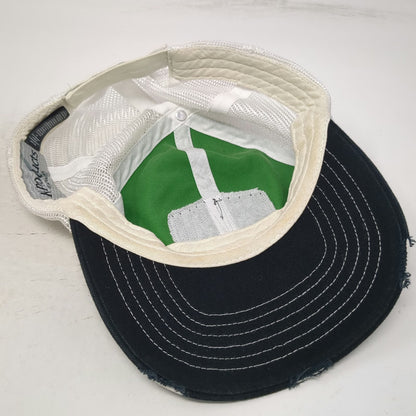 K-Products Baseball Cap Green OSFM Simplot Patch Mesh Back Strapback Trucker Hat