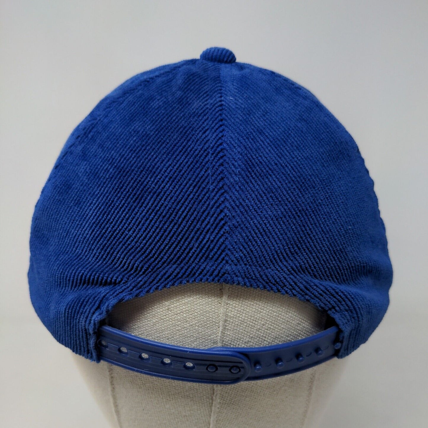 Old Navy Boy's Snapback Hat Blue Size OS Embroidered Awesome Logo Corduroy
