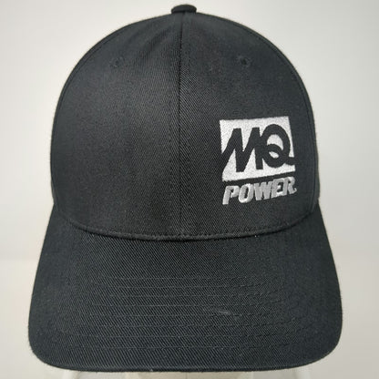 Port Authority Baseball Cap Black XL MQ Power Flexfit Stretch Fit Hat Logo