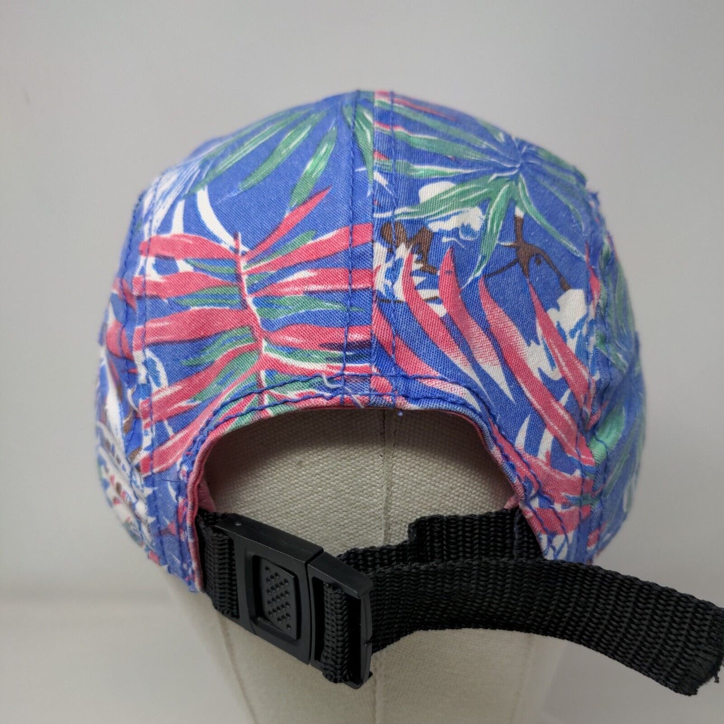 Lids Strapback 5 Panel Cap Multicolor One Size Adjustable Tropical Print