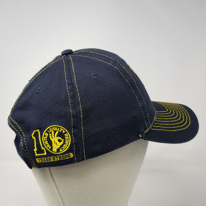 WWE Baseball Cap Blue One Size John Cena U Cant See Me 10 Years Strong Logo Hat