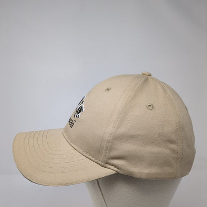 Hawaii Sea Turtles Strapback Hat Tan One Size Adjustable Solid 6 Panel