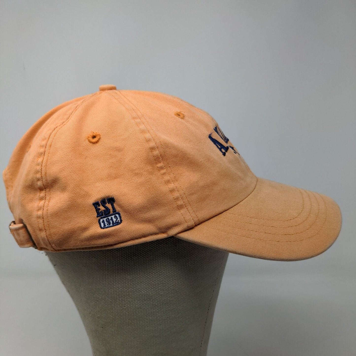 Ahead Men's Slideback Hat Orange Embroidered Ansley Golf Club Embroidered Logo