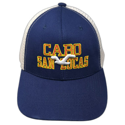 Baseball Cap Blue One Size Cabo San Lucas Mesh Strapback Seagull Mexico Hat