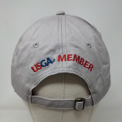 US Open 2016 Oakmont Squirrel Slideback Hat Gray One Size USGA Member