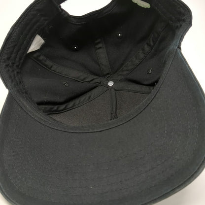 5 Panel Hat Black Green One Size Bigfoot Sasquatch Forest Funny Slogan Strapback