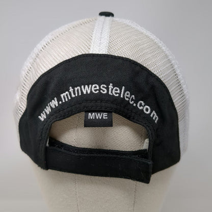 The Identity Group Baseball Cap Black One Size Mountain West Electric Mesh Hat