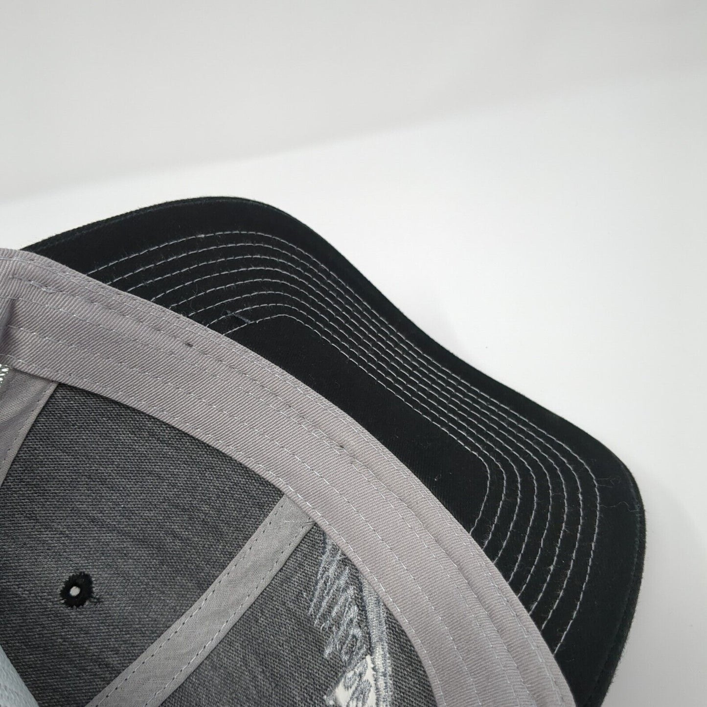 Mitchells Snapback Trucker Hat Black One Size Mesh Back Paramount