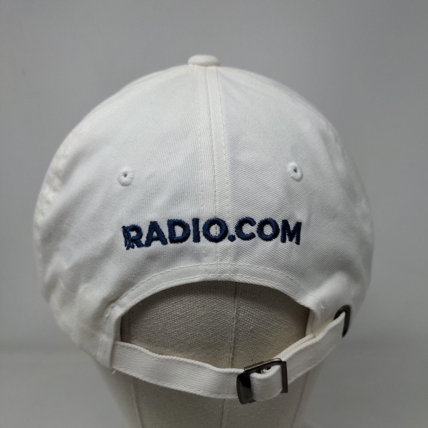 New York's Country 94 7 Slideback Hat White One Size Adjustable Classic Yupoong