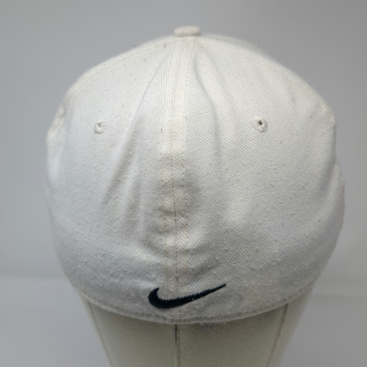 BYU Cougars NCAA Nike Cap White Blue One Size Dri-Fit Legacy91 Performance Hat