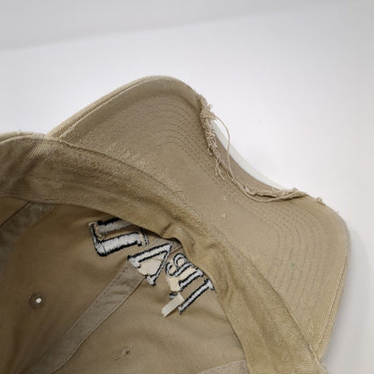 Vail Slideback Hat Tan One Size Adjustable Embroidered Fahrenheit