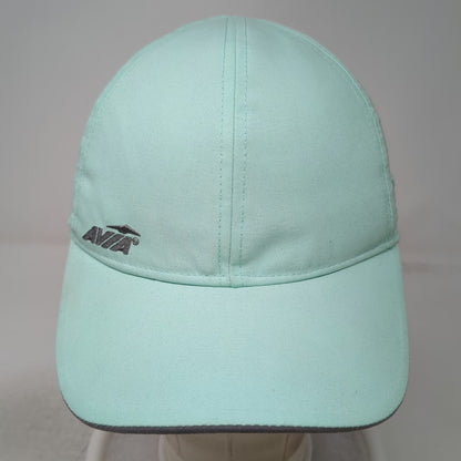 Avia Baseball Cap Blue One Size Laser Cut Floral Pattern Running Strapback Hat