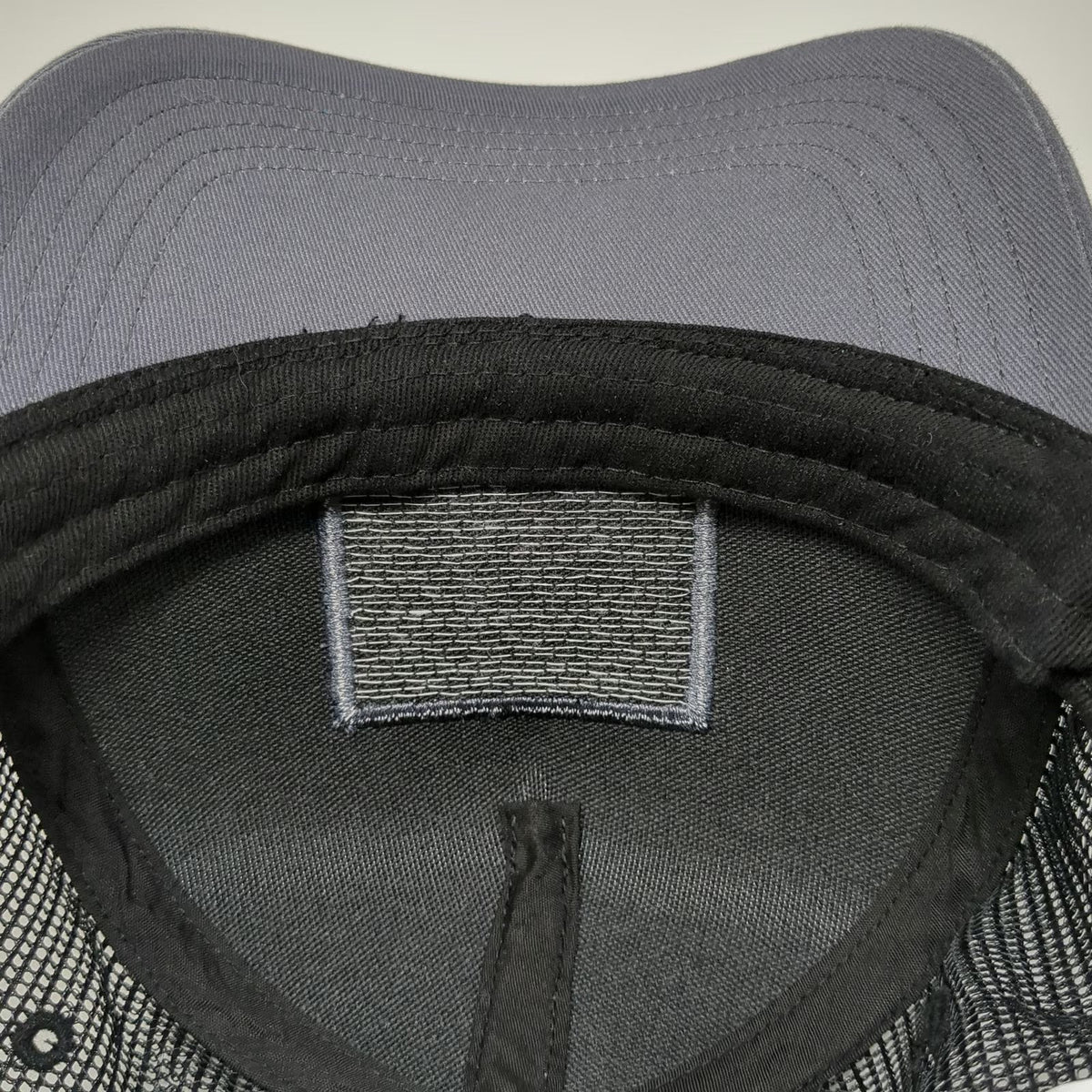 Leatt Trucker Hat Gray One Size Mesh Back Snapback Mountain Sunset Patch Hat
