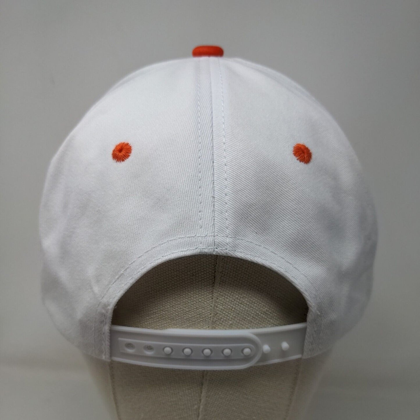 Eli Lilly Men's Snapback Hat White Tap The Cap #35 Embroidered Logo Adjustable