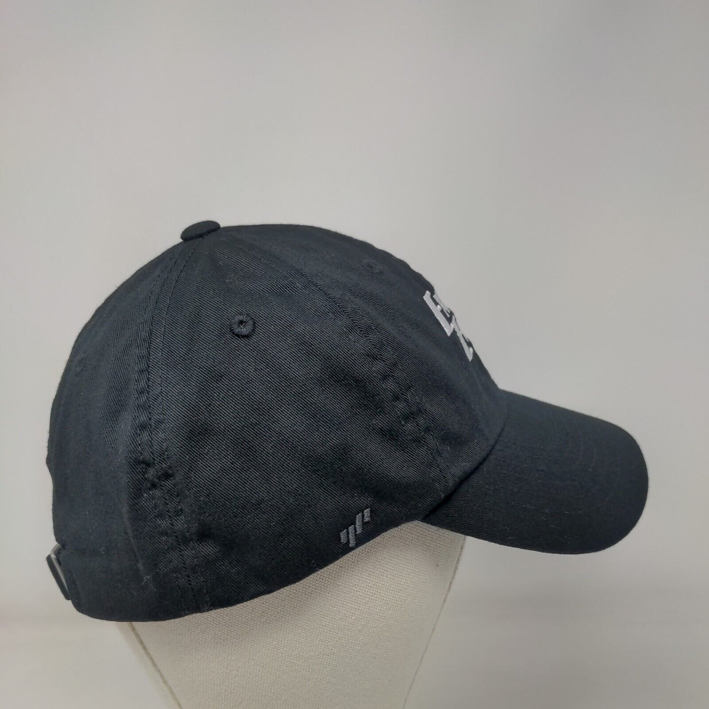 Exxact Express Slideback Hat Black One Size Solid The Classics Yupoong