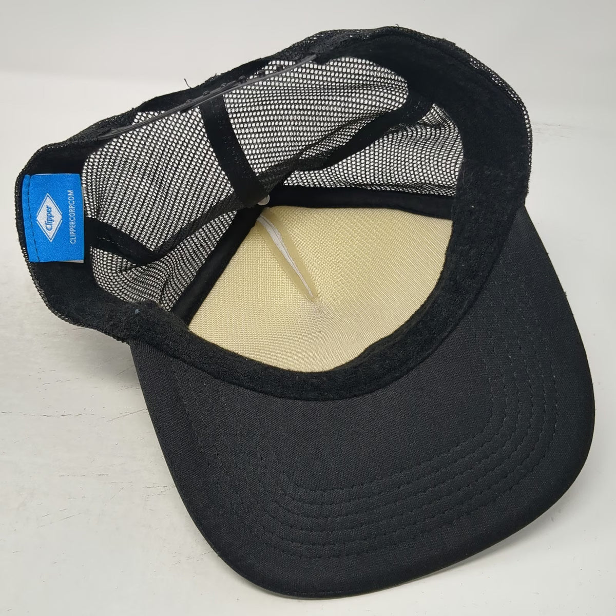 Clipper Trucker Hat Black One Size Snapback Mesh Wienerschnitzel I Love Wieners