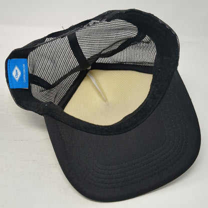 Clipper Trucker Hat Black One Size Snapback Mesh Wienerschnitzel I Love Wieners