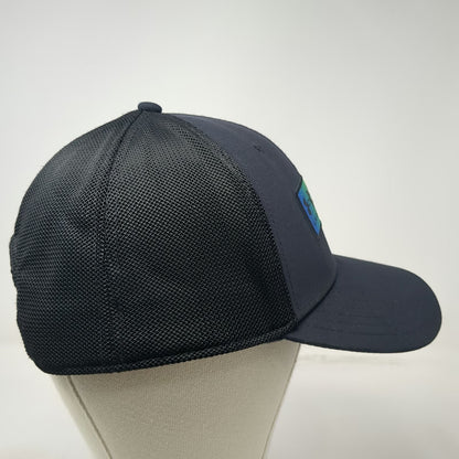 Under Armour Trucker Hat Black One Size Fish Mesh Back Snapback Fishing Cap