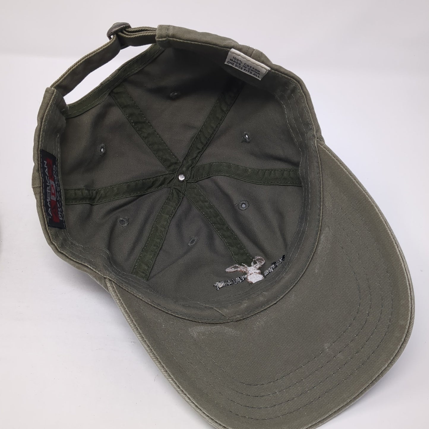 Boone Valley Slideback Hat Green One Size Adjustable American Dry Goods
