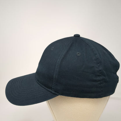Loomstate Chipotle Baseball Cap Black OSFM Organic Cotton Patch Strapback Hat