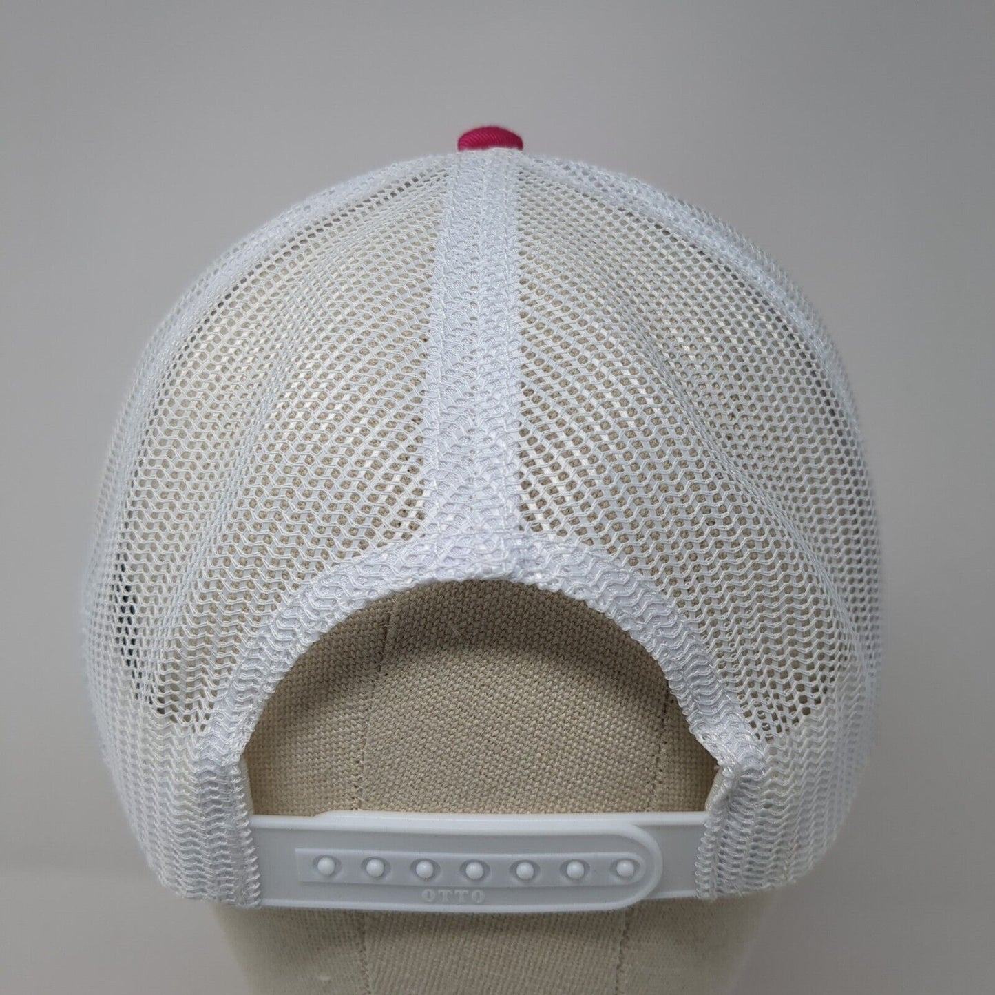 Teton Volkswagen Snapback Trucker Hat Pink One Size Mesh Back Otto