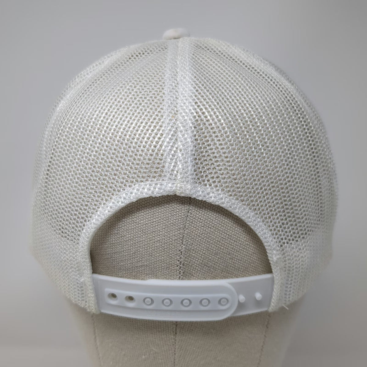 That Hat Trucker Hat White One Size Real Skateboards Logo Mesh Snapback