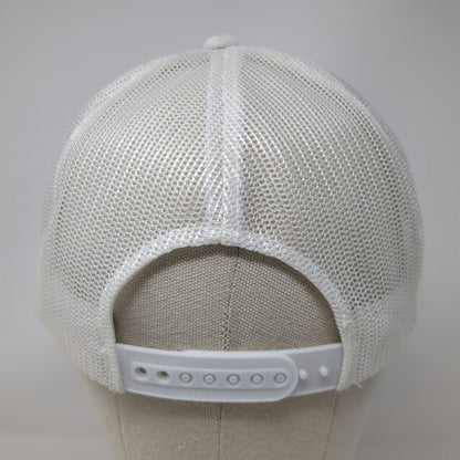 That Hat Trucker Hat White One Size Real Skateboards Logo Mesh Snapback