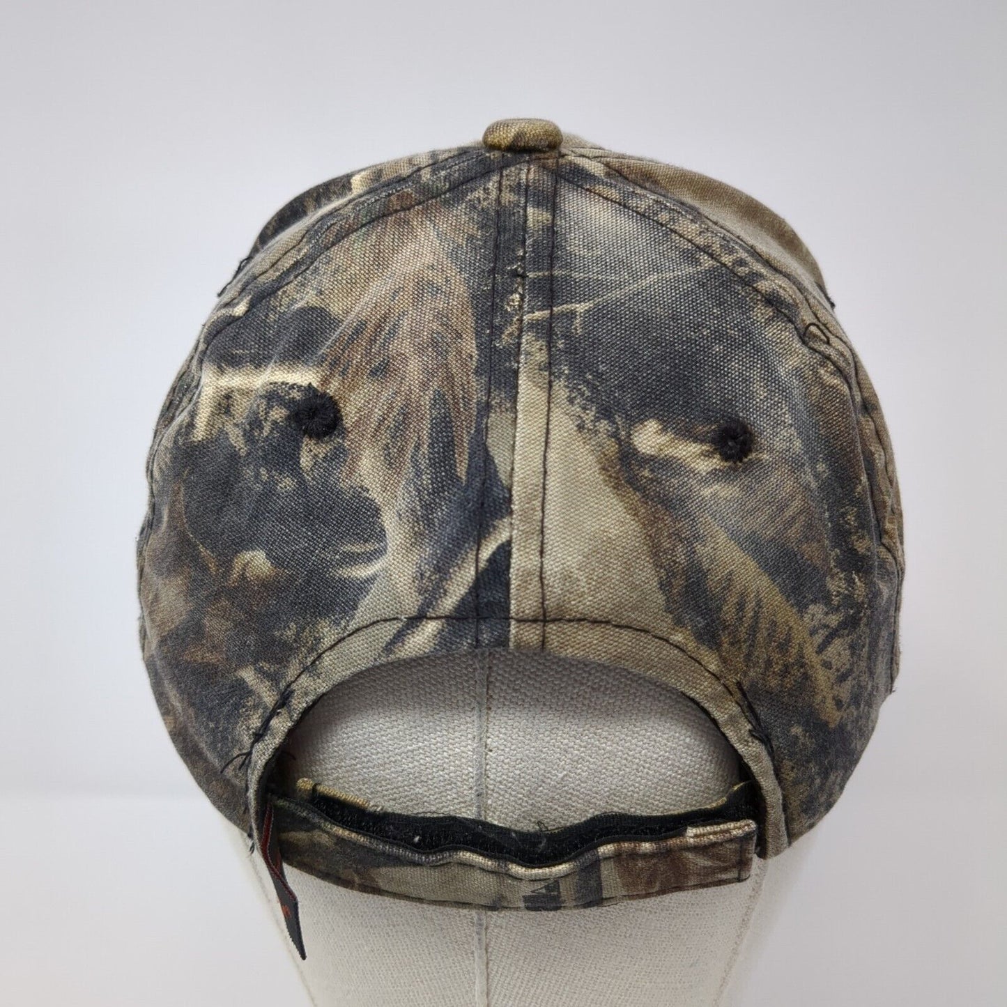Central rto Strapback Hat Camouflage OS Adjustable Embroidered Port Authority