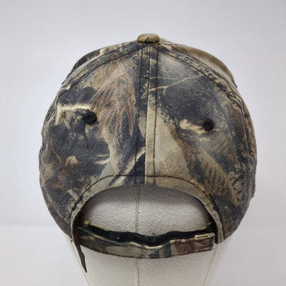 Central rto Strapback Hat Camouflage OS Adjustable Embroidered Port Authority