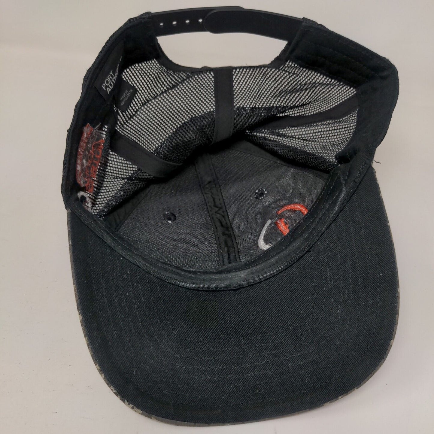 Custom Truck One Source Refuse Snapback Trucker Hat Gray Camo One Size