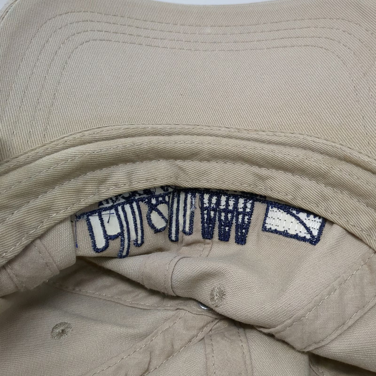 Cap America Wicks & Associates LLC Hat Beige OSFM Baseball Cap Slideback Logo