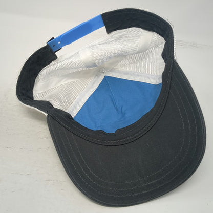 Patagonia Trucker Hat Gray White One Size Snapback Bison Buffalo Mesh Back