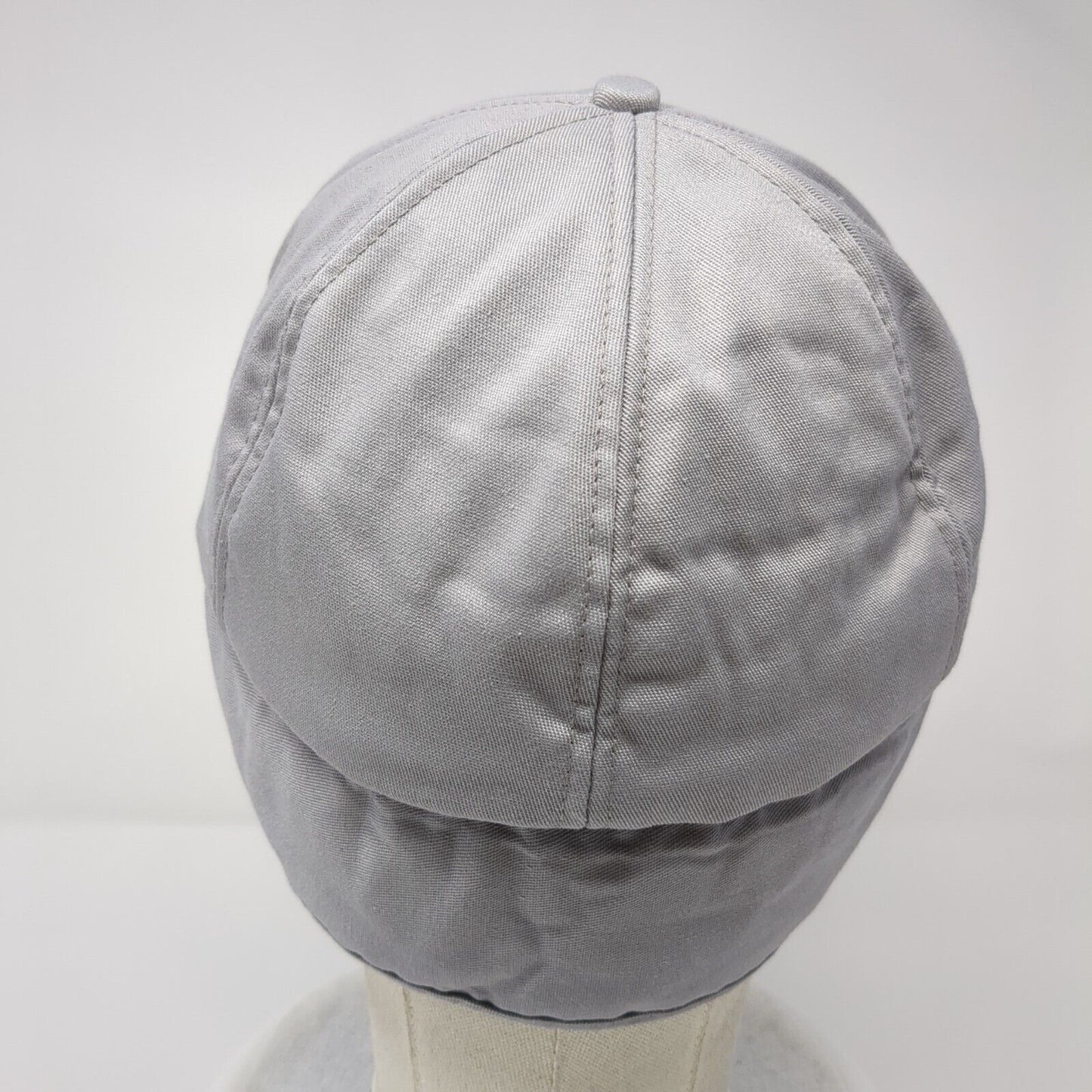 Terra Fitted Hat Gray OSFA Neck Flap Embroidered Faux Fur K-Brand