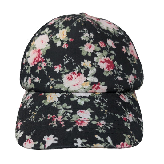 Unbranded Trucker Hat Multicolor One Size Floral Mesh Back Adjustable